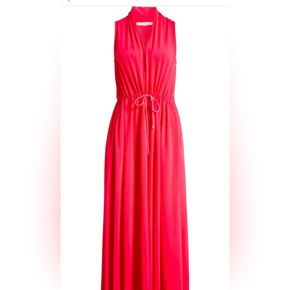 Max Mara Gorgeous Red Dress! Flattering, comfortable and stylish!